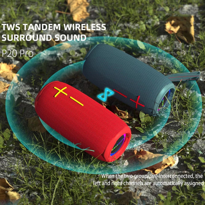 Altavoz Bluetooth inalámbrico impermeable HOPESTAR P20 Pro