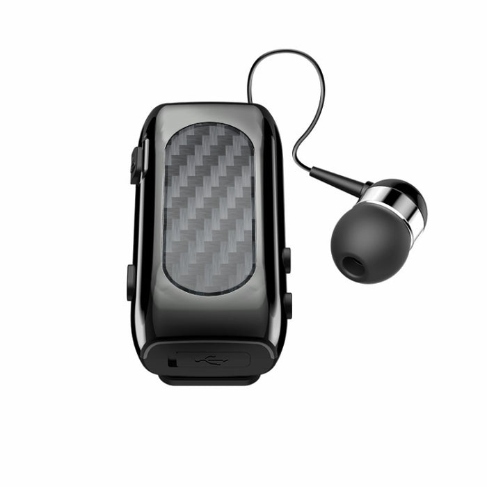 Auricular Bluetooth de soldadura fuerte de carbono con reducción de ruido Lavalier K56
