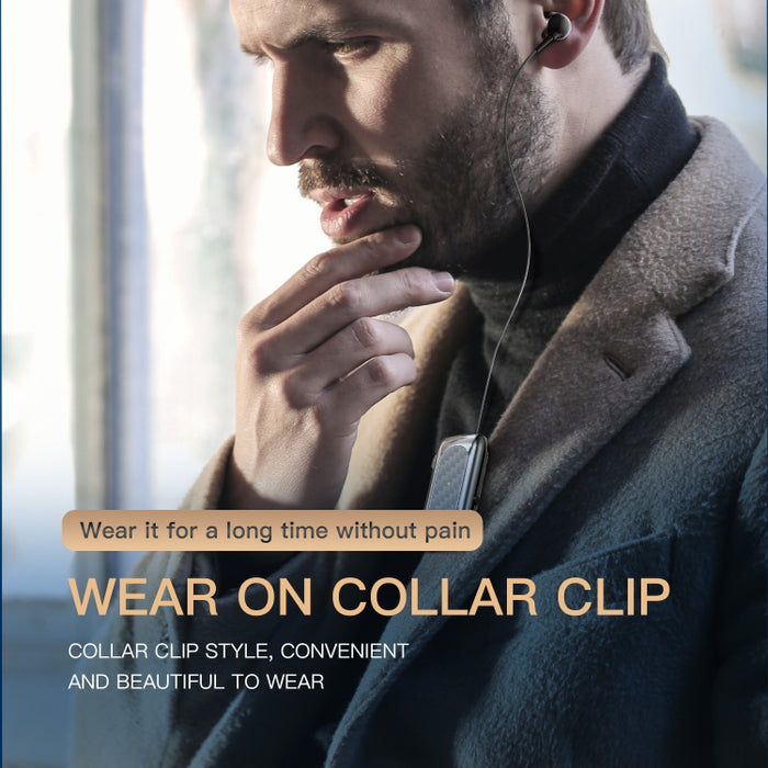 Auricular Bluetooth de soldadura fuerte de carbono con reducción de ruido Lavalier K56