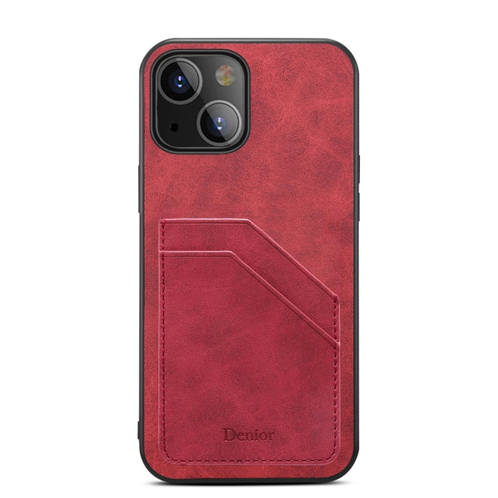 Ranuras para tarjetas Cobertura completa PU + TPU Funda para teléfono