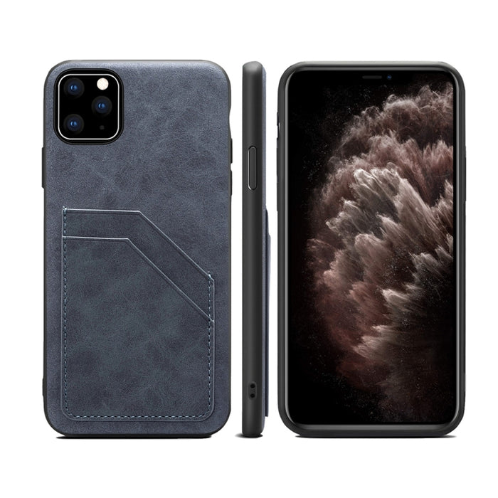 Ranuras para tarjetas Cobertura completa PU + TPU Funda para teléfono