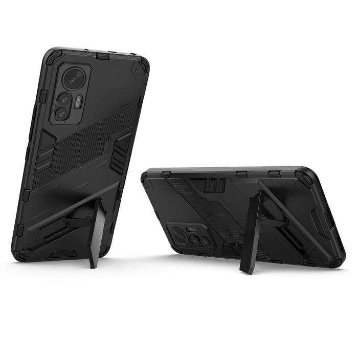 Funda para teléfono PC + TPU Punk Armor con soporte, For Xiaomi 12 Lite