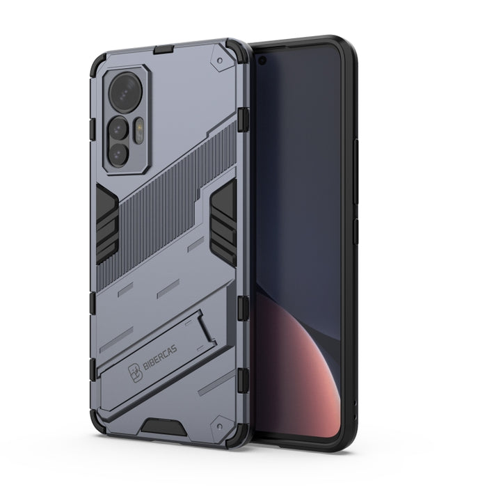 Funda para teléfono PC + TPU Punk Armor con soporte, For Xiaomi 12 Lite