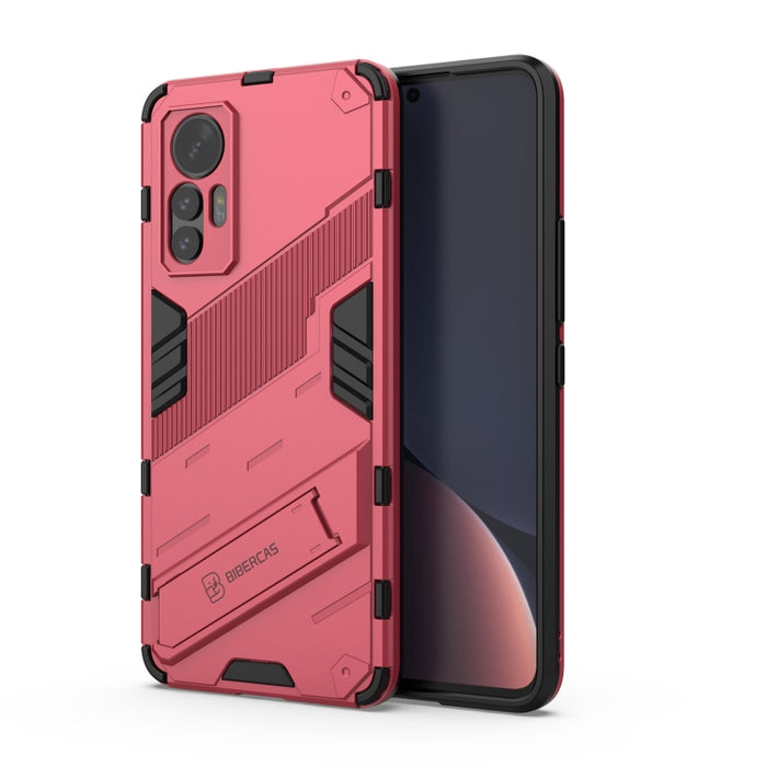 Funda para teléfono PC + TPU Punk Armor con soporte, For Xiaomi 12 Lite