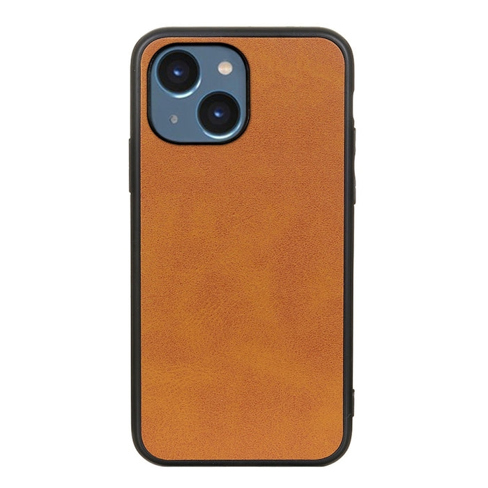 Estuche para teléfono a prueba de golpes con textura de becerro de dos colores con orificio preciso