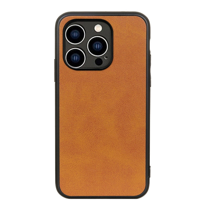 Estuche para teléfono a prueba de golpes con textura de becerro de dos colores con orificio preciso