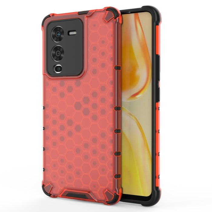 Caja del teléfono PC + TPU a prueba de golpes Honeycomb, For OPPO K10 5G China, For OPPO K10 Pro 5G China, For vivo S15e, For vivo S15 5G China, For vivo S15 Pro 5G China, For Samsung Galaxy M53 5G, For Xiaomi 12 Lite 5G Eurasian Ver, For OnePlus Ace 5...