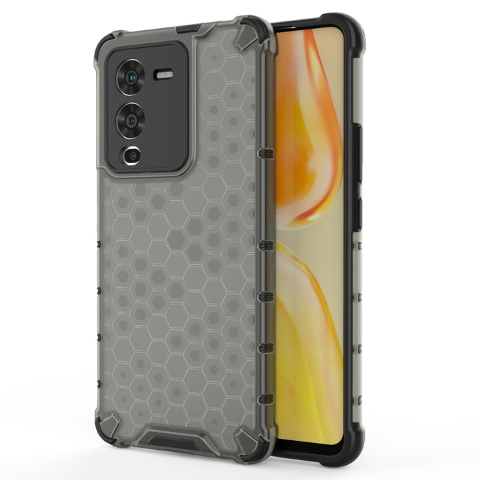 Caja del teléfono PC + TPU a prueba de golpes Honeycomb, For OPPO K10 5G China, For OPPO K10 Pro 5G China, For vivo S15e, For vivo S15 5G China, For vivo S15 Pro 5G China, For Samsung Galaxy M53 5G, For Xiaomi 12 Lite 5G Eurasian Ver, For OnePlus Ace 5...