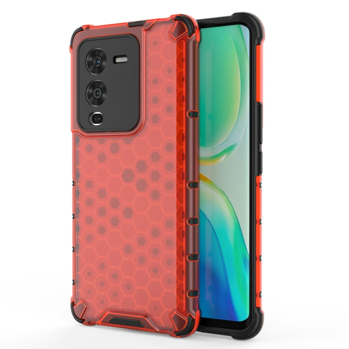 Caja del teléfono PC + TPU a prueba de golpes Honeycomb, For OPPO K10 5G China, For OPPO K10 Pro 5G China, For vivo S15e, For vivo S15 5G China, For vivo S15 Pro 5G China, For Samsung Galaxy M53 5G, For Xiaomi 12 Lite 5G Eurasian Ver, For OnePlus Ace 5...