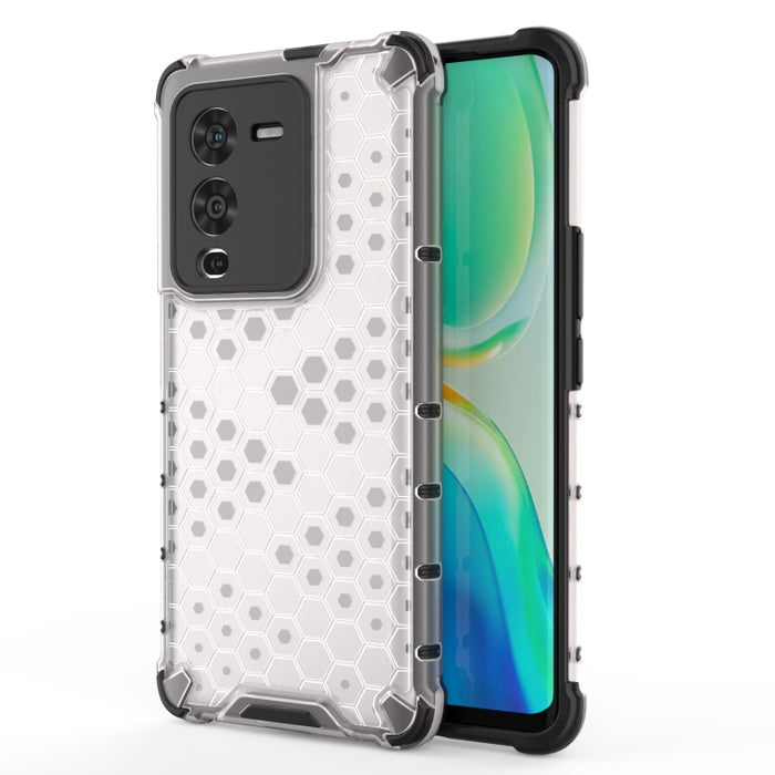 Caja del teléfono PC + TPU a prueba de golpes Honeycomb, For OPPO K10 5G China, For OPPO K10 Pro 5G China, For vivo S15e, For vivo S15 5G China, For vivo S15 Pro 5G China, For Samsung Galaxy M53 5G, For Xiaomi 12 Lite 5G Eurasian Ver, For OnePlus Ace 5...