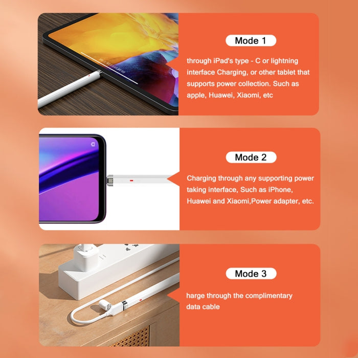 Lápiz óptico activo JD50 con rechazo de palma para iPad después de la versión 2018