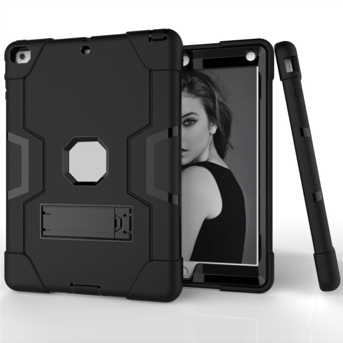 Funda protectora de silicona + PC con soporte