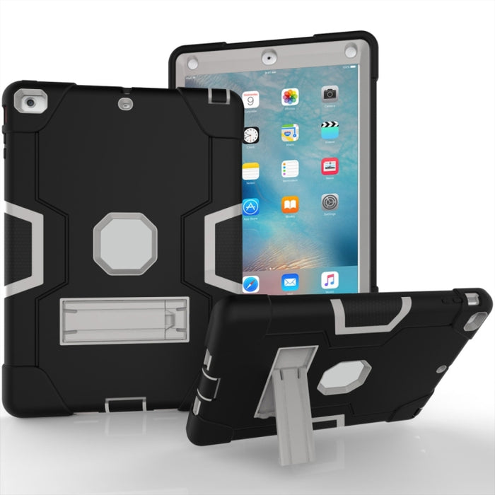 Funda protectora de silicona + PC con soporte