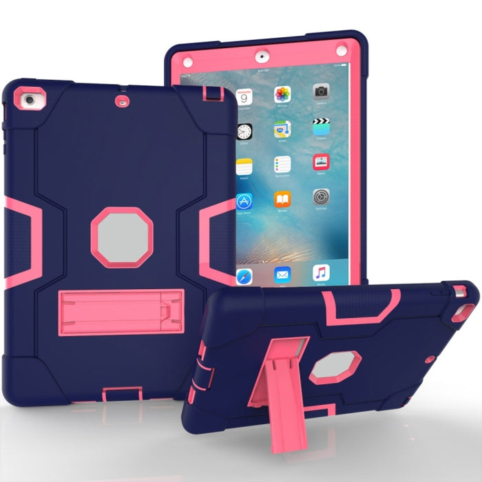 Funda protectora de silicona + PC con soporte