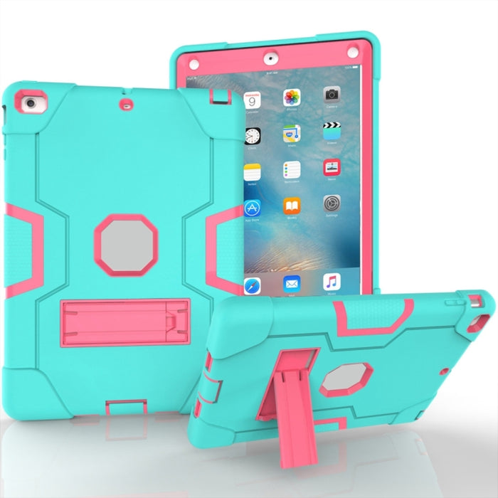 Funda protectora de silicona + PC con soporte