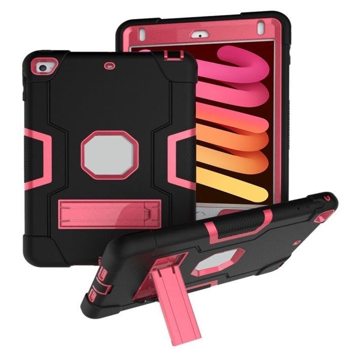 Funda protectora de silicona + PC con soporte
