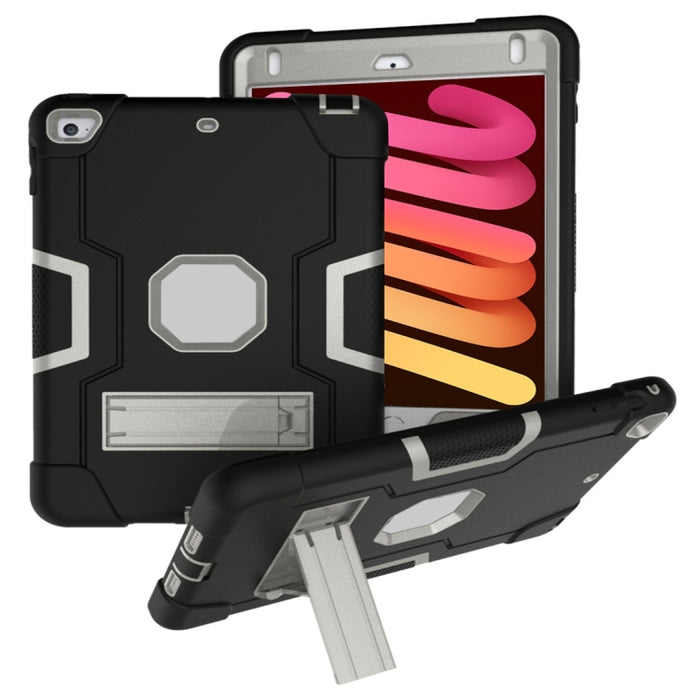 Funda protectora de silicona + PC con soporte