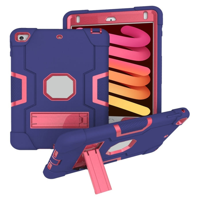 Funda protectora de silicona + PC con soporte