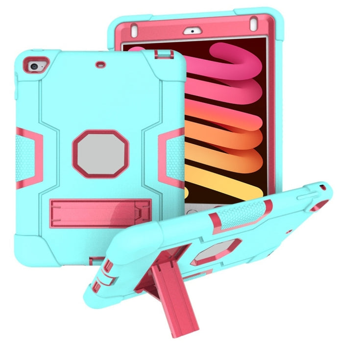 Funda protectora de silicona + PC con soporte