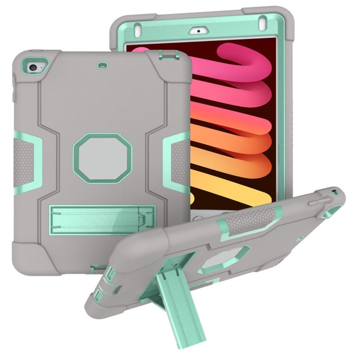 Funda protectora de silicona + PC con soporte