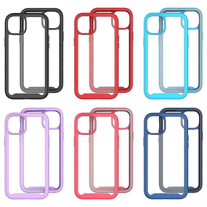 Cielo estrellado Color sólido PC + TPU Funda para teléfono