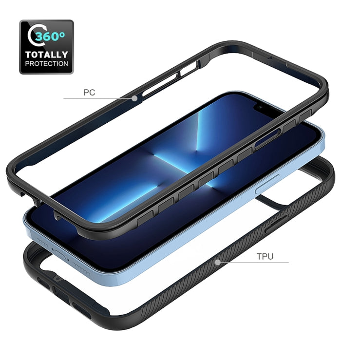 Cielo estrellado Color sólido PC + TPU Funda para teléfono