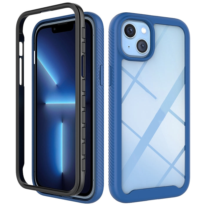 Cielo estrellado Color sólido PC + TPU Funda para teléfono