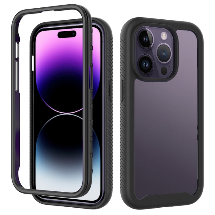 Cielo estrellado Color sólido PC + TPU Funda para teléfono