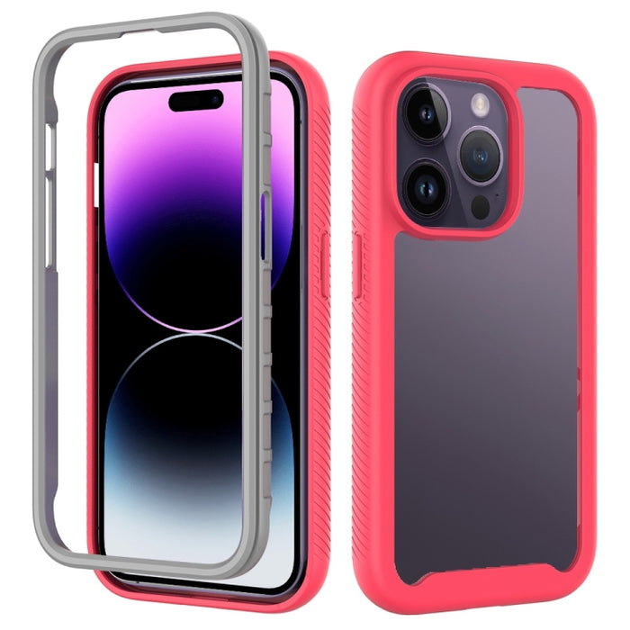 Cielo estrellado Color sólido PC + TPU Funda para teléfono