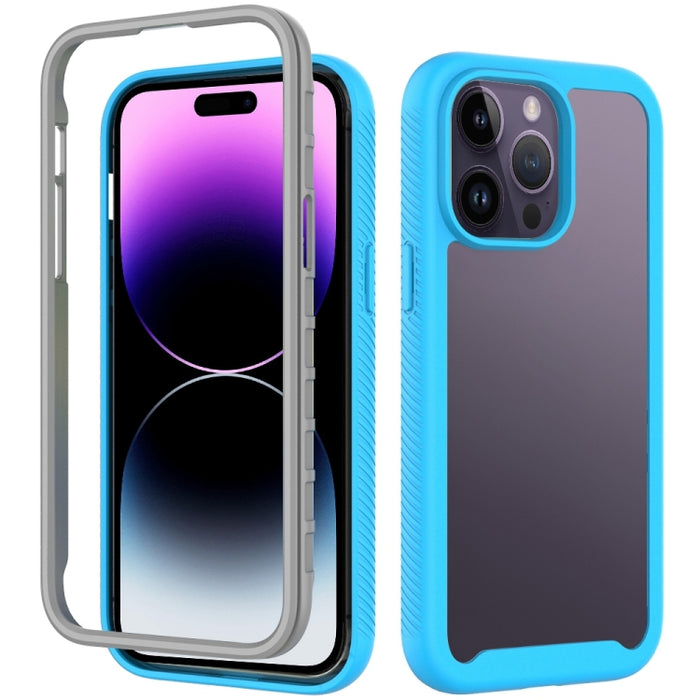 Cielo estrellado Color sólido PC + TPU Funda para teléfono