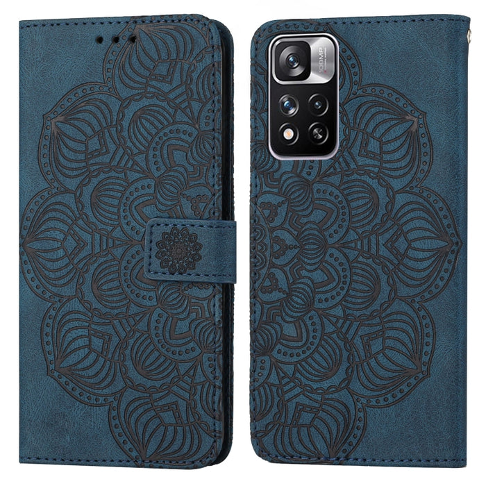 Estuche para teléfono de cuero con tapa en relieve de mandala, For Xiaomi Redmi Note 7 / Note 7 Pro, For Xiaomi Redmi 9, For Xiaomi Redmi 9A, For Xiaomi Redmi 9C / 10A, For Xiaomi Redmi 9T, For Xiaomi Redmi 10, For Xiaomi Redmi 10C                     ...