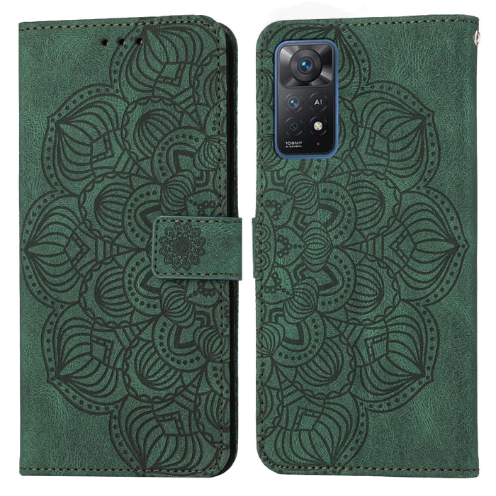 Estuche para teléfono de cuero con tapa en relieve de mandala, For Xiaomi Redmi Note 11 Pro International, For Xiaomi Redmi Note 11 5G, For Xiaomi Mi 10T Lite, For Xiaomi Mi 10T / 10T Pro, For Xiaomi Mi 11 Lite, For Xiaomi 11T, For Xiaomi 12 Lite      ...