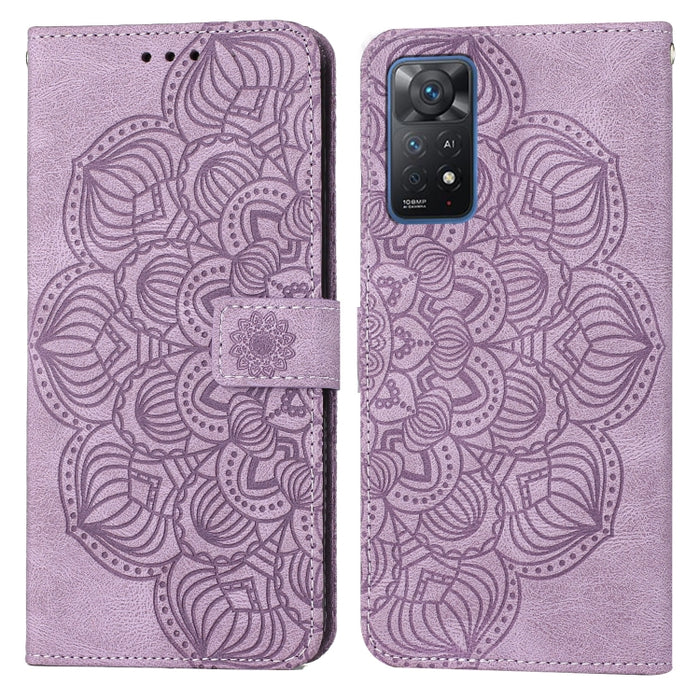 Estuche para teléfono de cuero con tapa en relieve de mandala, For Xiaomi Redmi Note 11 Pro International, For Xiaomi Redmi Note 11 5G, For Xiaomi Mi 10T Lite, For Xiaomi Mi 10T / 10T Pro, For Xiaomi Mi 11 Lite, For Xiaomi 11T, For Xiaomi 12 Lite      ...