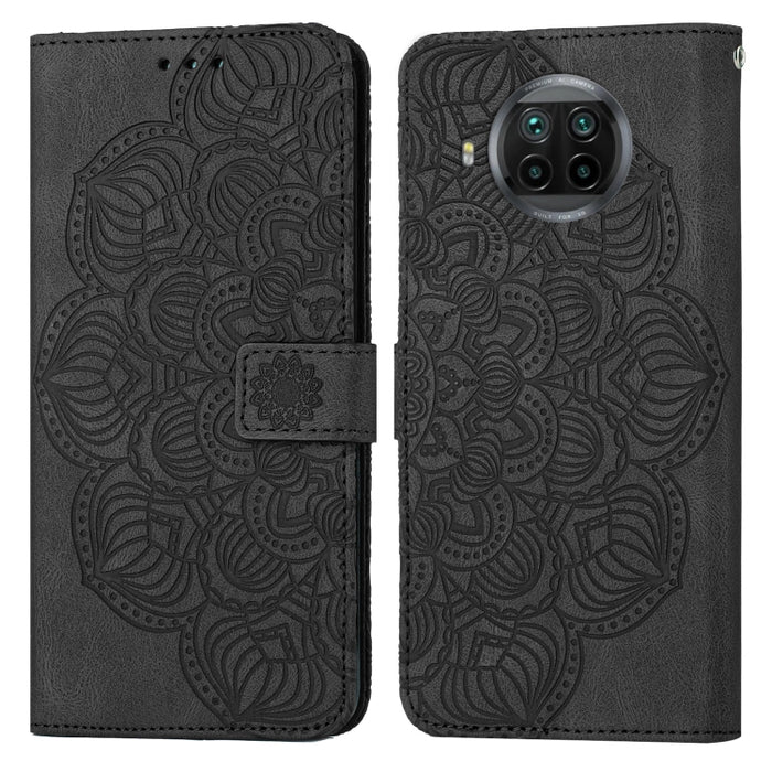 Estuche para teléfono de cuero con tapa en relieve de mandala, For Xiaomi Redmi Note 11 Pro International, For Xiaomi Redmi Note 11 5G, For Xiaomi Mi 10T Lite, For Xiaomi Mi 10T / 10T Pro, For Xiaomi Mi 11 Lite, For Xiaomi 11T, For Xiaomi 12 Lite      ...