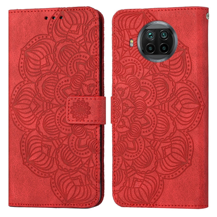 Estuche para teléfono de cuero con tapa en relieve de mandala, For Xiaomi Redmi Note 11 Pro International, For Xiaomi Redmi Note 11 5G, For Xiaomi Mi 10T Lite, For Xiaomi Mi 10T / 10T Pro, For Xiaomi Mi 11 Lite, For Xiaomi 11T, For Xiaomi 12 Lite      ...