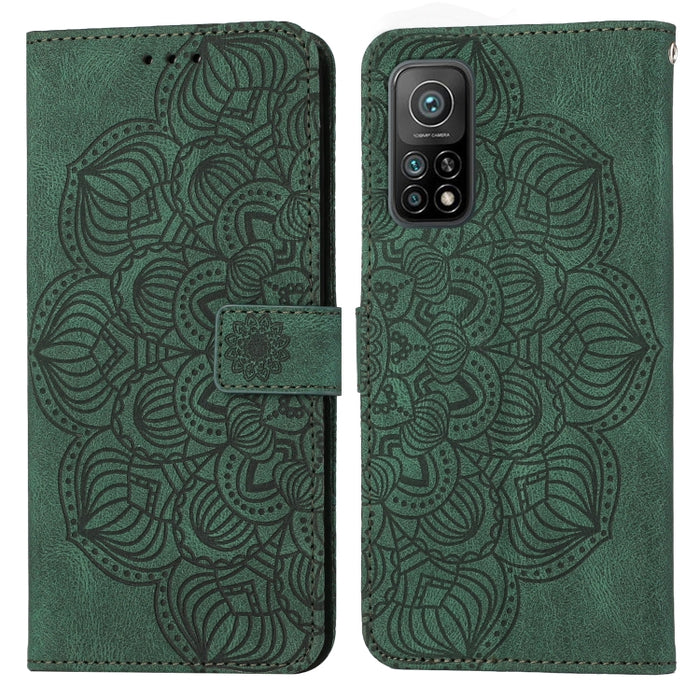 Estuche para teléfono de cuero con tapa en relieve de mandala, For Xiaomi Redmi Note 11 Pro International, For Xiaomi Redmi Note 11 5G, For Xiaomi Mi 10T Lite, For Xiaomi Mi 10T / 10T Pro, For Xiaomi Mi 11 Lite, For Xiaomi 11T, For Xiaomi 12 Lite      ...