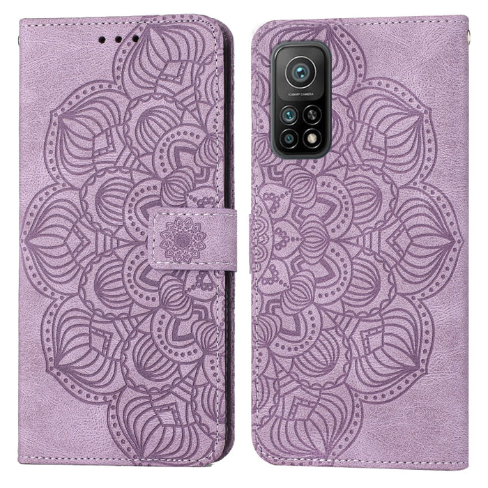 Estuche para teléfono de cuero con tapa en relieve de mandala, For Xiaomi Redmi Note 11 Pro International, For Xiaomi Redmi Note 11 5G, For Xiaomi Mi 10T Lite, For Xiaomi Mi 10T / 10T Pro, For Xiaomi Mi 11 Lite, For Xiaomi 11T, For Xiaomi 12 Lite      ...