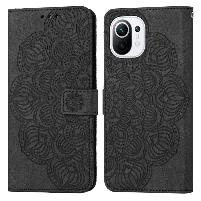 Estuche para teléfono de cuero con tapa en relieve de mandala, For Xiaomi Redmi Note 11 Pro International, For Xiaomi Redmi Note 11 5G, For Xiaomi Mi 10T Lite, For Xiaomi Mi 10T / 10T Pro, For Xiaomi Mi 11 Lite, For Xiaomi 11T, For Xiaomi 12 Lite      ...