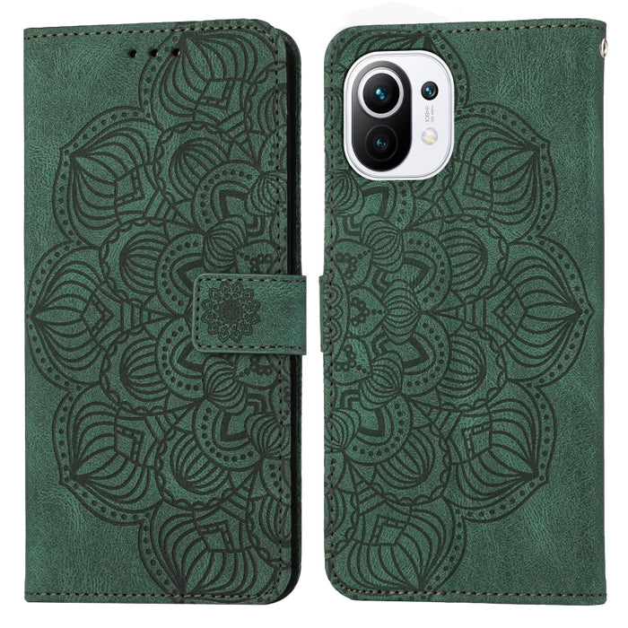 Estuche para teléfono de cuero con tapa en relieve de mandala, For Xiaomi Redmi Note 11 Pro International, For Xiaomi Redmi Note 11 5G, For Xiaomi Mi 10T Lite, For Xiaomi Mi 10T / 10T Pro, For Xiaomi Mi 11 Lite, For Xiaomi 11T, For Xiaomi 12 Lite      ...