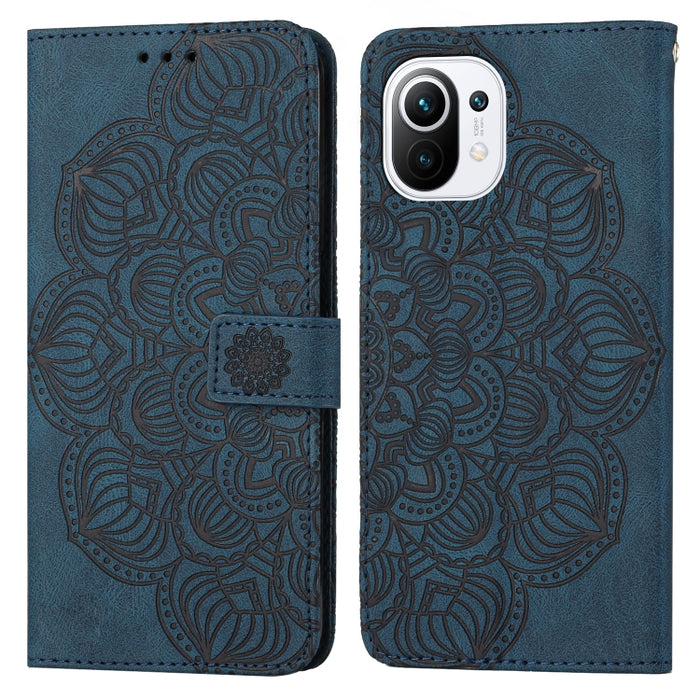 Estuche para teléfono de cuero con tapa en relieve de mandala, For Xiaomi Redmi Note 11 Pro International, For Xiaomi Redmi Note 11 5G, For Xiaomi Mi 10T Lite, For Xiaomi Mi 10T / 10T Pro, For Xiaomi Mi 11 Lite, For Xiaomi 11T, For Xiaomi 12 Lite      ...
