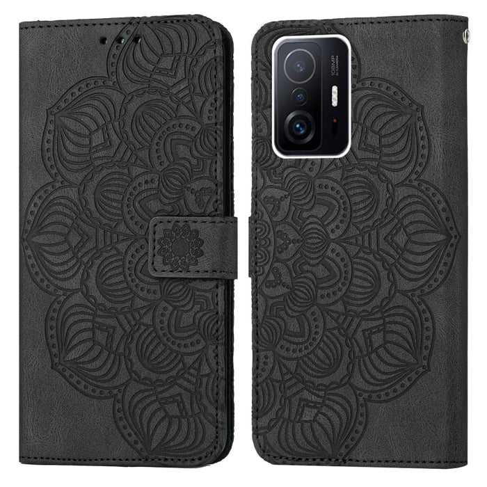 Estuche para teléfono de cuero con tapa en relieve de mandala, For Xiaomi Redmi Note 11 Pro International, For Xiaomi Redmi Note 11 5G, For Xiaomi Mi 10T Lite, For Xiaomi Mi 10T / 10T Pro, For Xiaomi Mi 11 Lite, For Xiaomi 11T, For Xiaomi 12 Lite      ...