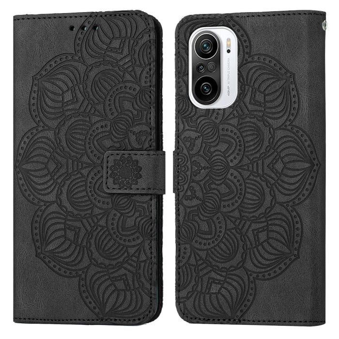 Estuche para teléfono de cuero con tapa en relieve de mandala, For Xiaomi Redmi Note 11 Pro International, For Xiaomi Redmi Note 11 5G, For Xiaomi Mi 10T Lite, For Xiaomi Mi 10T / 10T Pro, For Xiaomi Mi 11 Lite, For Xiaomi 11T, For Xiaomi 12 Lite      ...