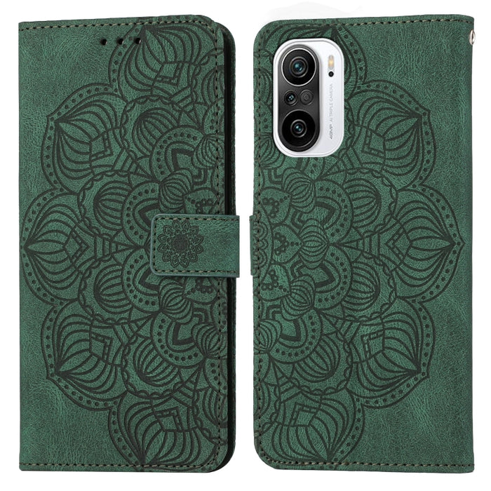 Estuche para teléfono de cuero con tapa en relieve de mandala, For Xiaomi Redmi Note 11 Pro International, For Xiaomi Redmi Note 11 5G, For Xiaomi Mi 10T Lite, For Xiaomi Mi 10T / 10T Pro, For Xiaomi Mi 11 Lite, For Xiaomi 11T, For Xiaomi 12 Lite      ...