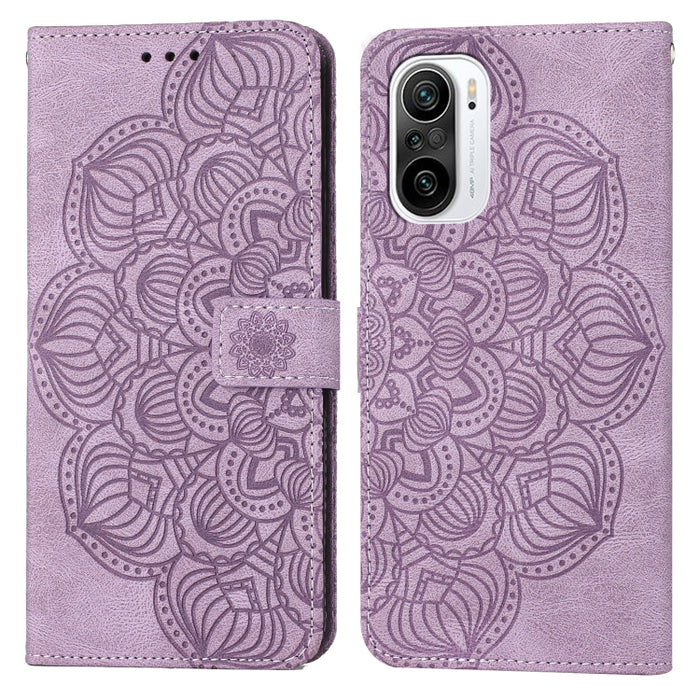 Estuche para teléfono de cuero con tapa en relieve de mandala, For Xiaomi Redmi Note 11 Pro International, For Xiaomi Redmi Note 11 5G, For Xiaomi Mi 10T Lite, For Xiaomi Mi 10T / 10T Pro, For Xiaomi Mi 11 Lite, For Xiaomi 11T, For Xiaomi 12 Lite      ...