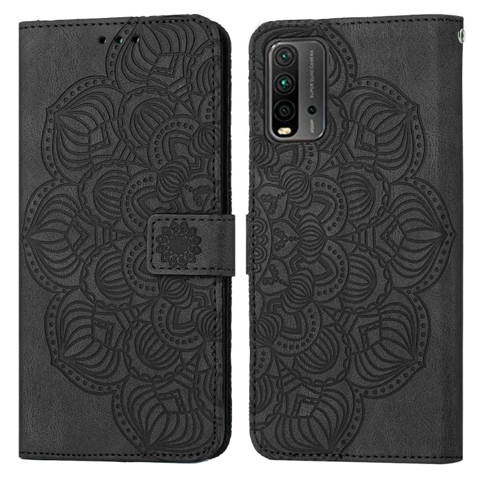 Estuche para teléfono de cuero con tapa en relieve de mandala, For Xiaomi Redmi Note 11 Pro International, For Xiaomi Redmi Note 11 5G, For Xiaomi Mi 10T Lite, For Xiaomi Mi 10T / 10T Pro, For Xiaomi Mi 11 Lite, For Xiaomi 11T, For Xiaomi 12 Lite      ...