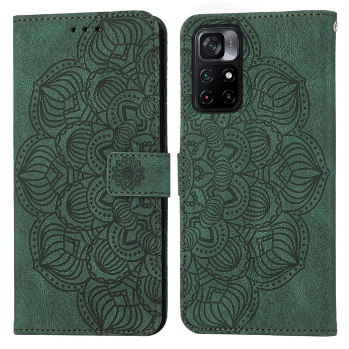 Estuche para teléfono de cuero con tapa en relieve de mandala, For Xiaomi Redmi Note 11 Pro International, For Xiaomi Redmi Note 11 5G, For Xiaomi Mi 10T Lite, For Xiaomi Mi 10T / 10T Pro, For Xiaomi Mi 11 Lite, For Xiaomi 11T, For Xiaomi 12 Lite      ...