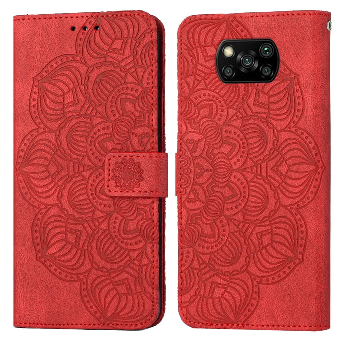 Estuche para teléfono de cuero con tapa en relieve de mandala, For Xiaomi Redmi Note 11 Pro International, For Xiaomi Redmi Note 11 5G, For Xiaomi Mi 10T Lite, For Xiaomi Mi 10T / 10T Pro, For Xiaomi Mi 11 Lite, For Xiaomi 11T, For Xiaomi 12 Lite      ...