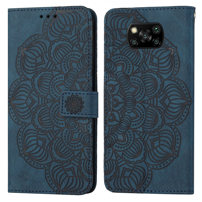 Estuche para teléfono de cuero con tapa en relieve de mandala, For Xiaomi Redmi Note 11 Pro International, For Xiaomi Redmi Note 11 5G, For Xiaomi Mi 10T Lite, For Xiaomi Mi 10T / 10T Pro, For Xiaomi Mi 11 Lite, For Xiaomi 11T, For Xiaomi 12 Lite      ...