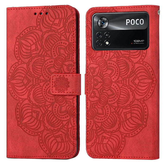 Estuche para teléfono de cuero con tapa en relieve de mandala, For Xiaomi Redmi Note 11 Pro International, For Xiaomi Redmi Note 11 5G, For Xiaomi Mi 10T Lite, For Xiaomi Mi 10T / 10T Pro, For Xiaomi Mi 11 Lite, For Xiaomi 11T, For Xiaomi 12 Lite      ...
