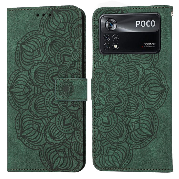 Estuche para teléfono de cuero con tapa en relieve de mandala, For Xiaomi Redmi Note 11 Pro International, For Xiaomi Redmi Note 11 5G, For Xiaomi Mi 10T Lite, For Xiaomi Mi 10T / 10T Pro, For Xiaomi Mi 11 Lite, For Xiaomi 11T, For Xiaomi 12 Lite      ...
